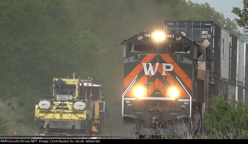 UP 1983 And Some MOW Equipment
